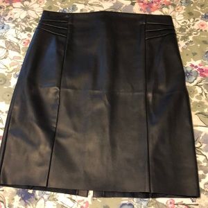 Express “leather skirt” NWT